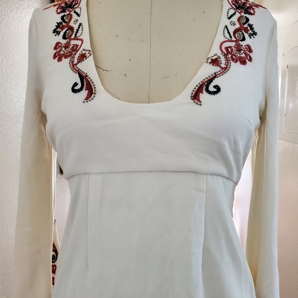 Free people Ivory Comb Bell sleeves dress - Picture 5 of 11